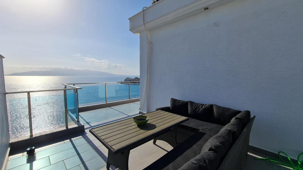Apartament Rocknest Sea View Penthouse Saranda Zewnętrze zdjęcie