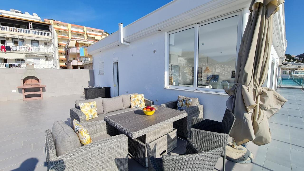 Apartament Rocknest Sea View Penthouse Saranda Zewnętrze zdjęcie