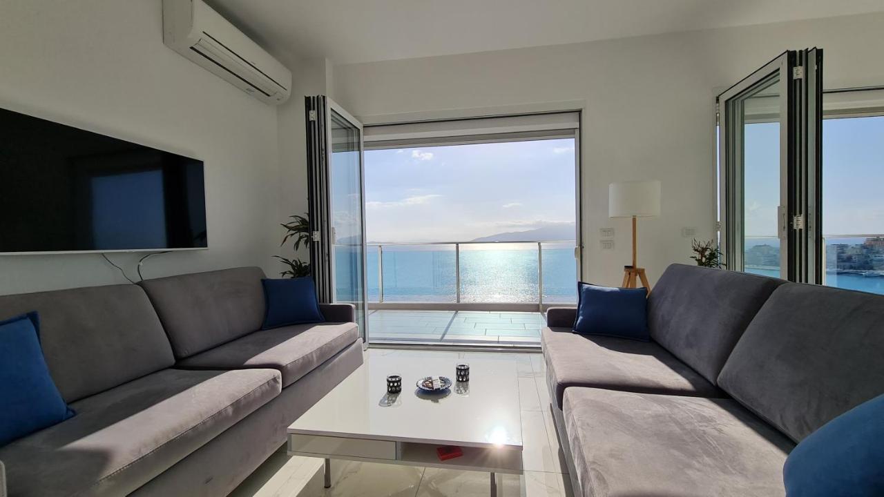 Apartament Rocknest Sea View Penthouse Saranda Zewnętrze zdjęcie