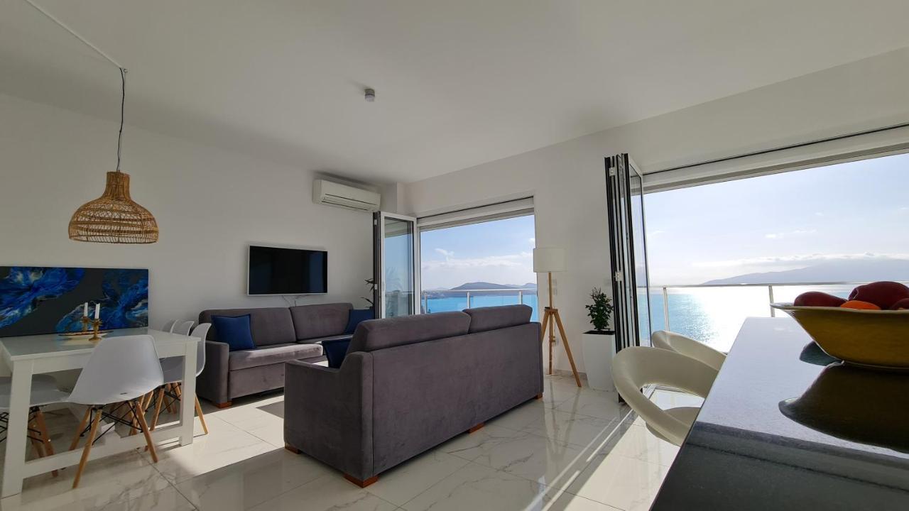 Apartament Rocknest Sea View Penthouse Saranda Zewnętrze zdjęcie