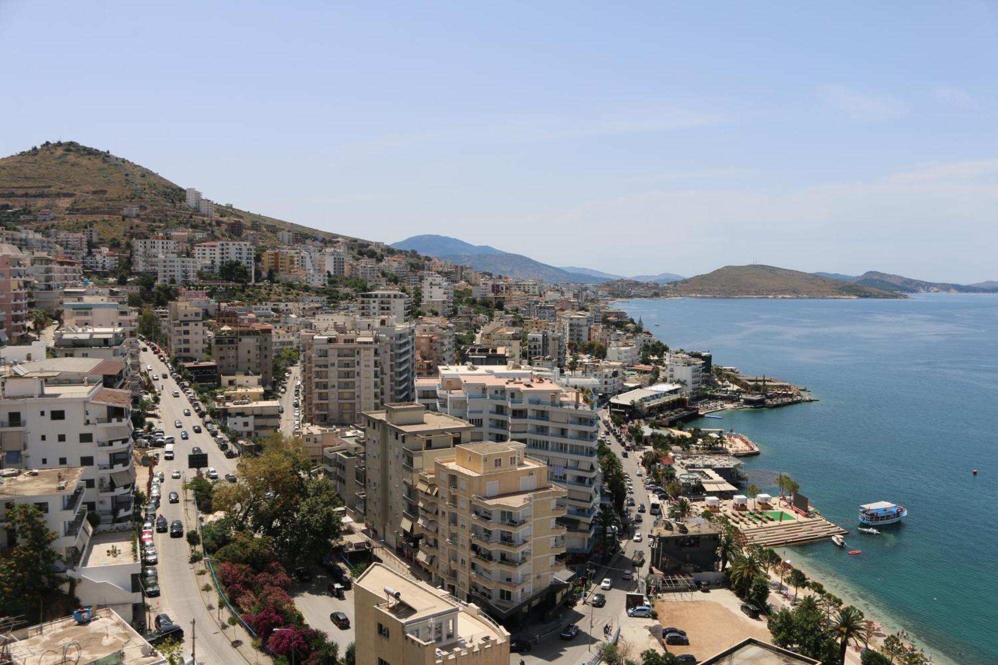Apartament Rocknest Sea View Penthouse Saranda Zewnętrze zdjęcie